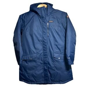Columbia Jacket‎ Womens XXL Omni-Heat Hooded Suttle Parka Winter Coat Mid Length